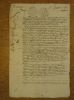Francois Dubellay & <em>Demoiselle</em> Francoise Bonnet - 1747 Marriage Record, Paris, France