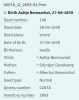 Aaltje Berenschot - 1839 Birth Information
