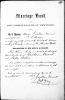 Jackson Vincent & Sally Morris - 1857 Marriage Certificate