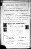 Victor Dupart, Jr. & Claudia Torregano - 1890 Marriage Certificate