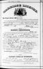 Floyd Smith & Theodosia Alma Garrett - 1890 Marriage Certificate