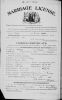 Noah Talbert Pauley & Mary Elvira Mabe - Marriage Certificate