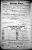 Charley Hinman & Lesse D. Wheeler - 1907 Marriage Certificate