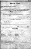George W. Sprouse & Victoria Lowe - 1912 Marriage Certificate