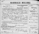 Howard S. Corbin & Myrtle B. Harden - 1913 Marriage Certificate