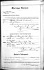 Charles Emmett Richmond & Lucy Patton - 1919 Marriage Certificate