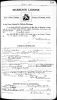Aubrey Raymond Fletcher & Elizabeth Webb - 1930 Marriage Certificate