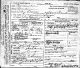 James Lincoln Songer - 1933 Death Certificate