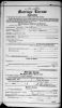 Raymond Basil Wood & Thelma Lee Setliff - 1952 Marriage Certificate