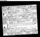 1958 Death Certificate - Elizabeth Lucinda Given Strickland