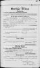 Lloyd Lindsey McCallister, Sr. & Florence Maxine Elkins - 1965 Marriage Certificate