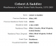 Cebert Saddler - 1999 U.S. Public Records