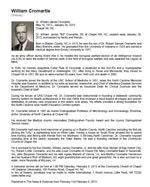 Dr. William James Cromartie, Sr. - Obituary