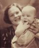 Edith Atkins Holding Baby Ralph Teel