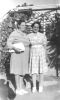 Vera Leona King Harris & Verna Mae King Aldrich in 1948
